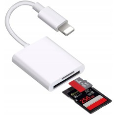 Adaptor, Cititor De Carduri, Pentru Iphone, Sd/Tf