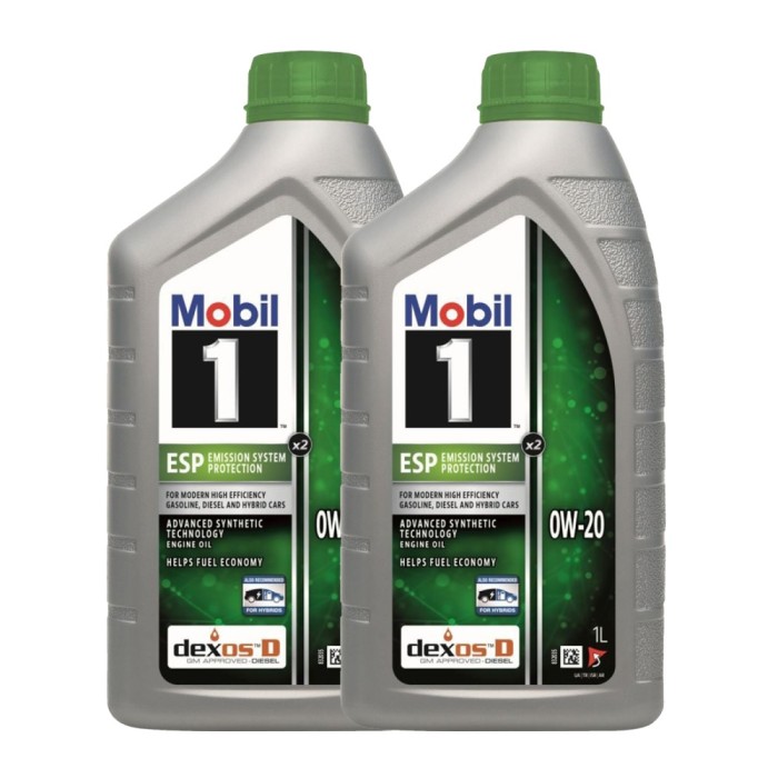 Pachet 2 litri Ulei Mobil 1ESP X2 Dexos D 0W20