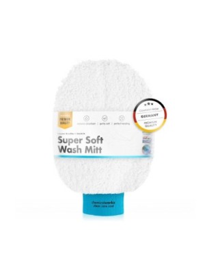 Mănușă microfibră spălare auto Chemicalworkz Wash Mitt Supersoft Turcoaz foto