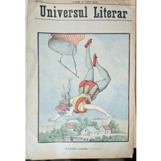 Revista Universul Literar nr.29/1898 pe coperta O sinucidere groaznica