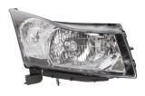 Far Chevrolet Cruze (J300), 09.2009-2014, Electric,tip bec H4, omologare ECE, cu motoras, negru, 95479489; 95956272; 95990114; 96828235, Dreapta