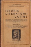 C1331 Istoria literaturii latine, curs complet cu rezumatele operelor rămase &icirc;ntregi, pentru uzul cl VII-VIII de băeți și fete ... volumul II, fără an