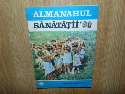 ALMANAHUL SANATATII ANUL 1980 foto