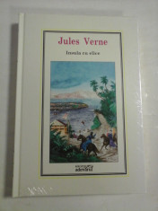 INSULA CU ELICE - JULES VERNE - Biblioteca Adevarul foto