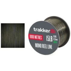 Fir Monofilament TRAKKER Mono Reel Line Green, 0.30mm, 5.44kg, 1000m foto