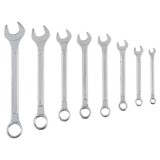 Set chei combinate fixe si inelare 6-19 mm, 8 piese, TOP TOOLS