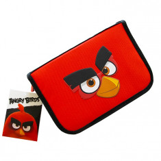 Penar neechipat 1 fermoar 2 extensii Pigna Angry Birds rosu-negru ABPE1801-2 foto