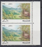 MOLDOVA 1992 FAUNA PERECHE MNH, Nestampilat