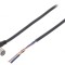Cablu de conectare M8 4 pini unghi 2m PVC XS3F-M422-402-R