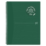 Caiet A4+ 70 file spira matematica Origins Oxford verde