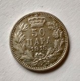 Serbia - 50 Para 1915 - Argint, Europa