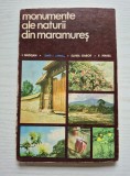Carte Monumente ale Naturii din Maramureș &ndash; I. Nădișan, Teresia Tătaru (1976) Editura Sport-Turism, Include Hartă Turistică, Ghid Rezervații Naturale
