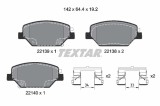 TEXTAR 2213901 set placute frana,frana disc
