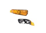 Semnalizare fata cu lumina parcare FORD MUSTANG, 09.2004-02.2009, partea Dreapta, TYC, Tip=USA; tip bec P27/7W+W5W; galben; fara soclu bec;