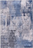 Covor Premium Belgian Model Alaska P0337-709, Marime 120 x 160 cm, Albastru, Antialergic, Poliester Reciclat, Living, Dormitor, Sufragerie, Birou, Oem