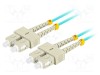 Patch cord fibră optică LANBERG OM3 SC/UPC 2m LSZH