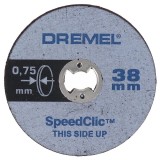 Dremel 2615S409JB - Set discuri de taiere subtiri grosime 0.75 mm 5 bucati