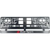 Set 2 bucati, suport numar inmatriculare Carbon, Audi Sport, Autohelix MSA