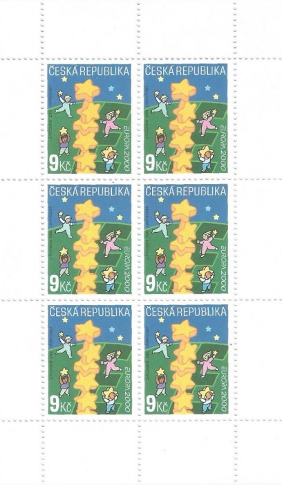 |Cehia, minicoala, Europa CEPT, 2000, MNH