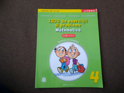 Ecaterina Bonciu - 1200 de exercitii si probleme. Matematica pentru clasa a IV-a foto