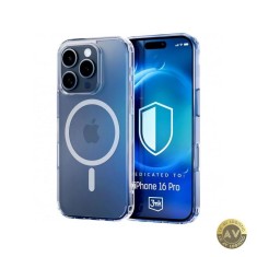 Husa MagSafe pentru Apple iPhone 16 Pro 3MK MagCase Transparenta