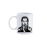 Cana alba personalizata, Wednesday, The Addams Family, INOVATIX&reg;. 330ml