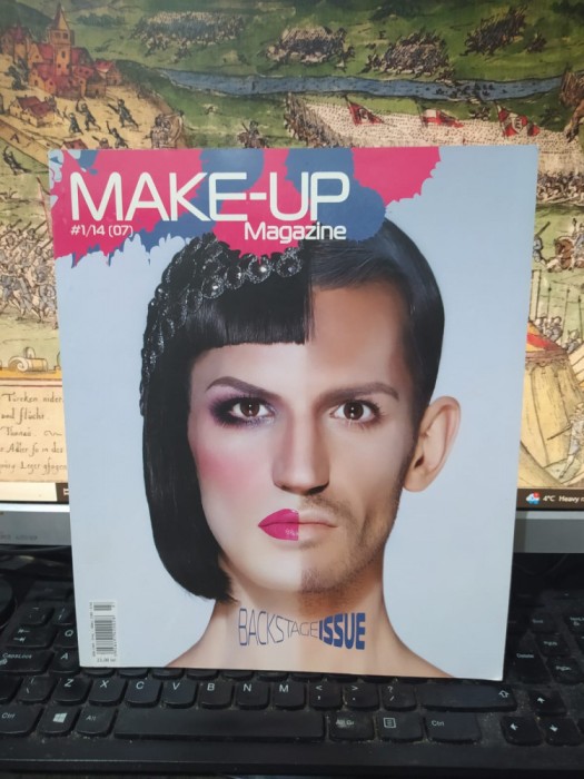 Make-Up Magazine, revistă de machiaj artistic, nr. 1/14 07 2014, 200