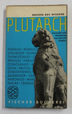 PLUTARCH - AUSWAHL UND EINLEITUNG von KONRAT ZIEGLER , 1957 foto