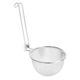 Strecuratoare taitei, inox, 14 cm - Zokura, cu maner