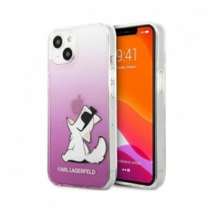 Husa iPhone 12 12 Pro Karl Lagerfeld 001 Roz foto