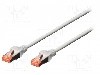 Cablu patch cord, Cat 6, lungime 25m, S/FTP, DIGITUS - DK-1644-250