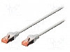 Cablu patch cord, Cat 6a, lungime 20m, S/FTP, DIGITUS - DK-1644-A-200 foto