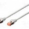Cablu patch cord, Cat 6a, lungime 20m, S/FTP, DIGITUS - DK-1644-A-200