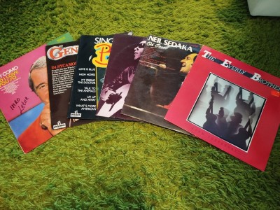 PACK 6 Discuri vinil LP MUZICA = Pop; ROCK= (VG+) foto
