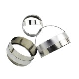 Set forme rotunde pentru aluat, Inox, 3 buc