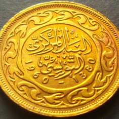 Moneda exotica 20 MILLIEMES - TUNISIA, anul 1960 *cod 4801 A = A.UNC