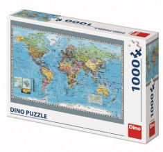 Puzzle - Harta politica a lumii (1000 piese) foto