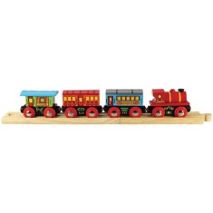 Trenulet de calatori PlayLearn Toys foto