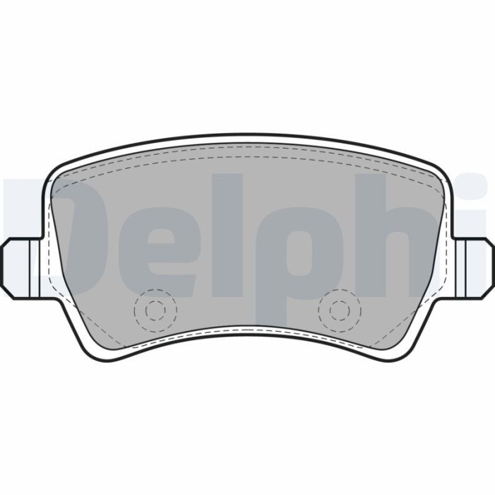 DELPHI LP2008 set placute frana,frana disc