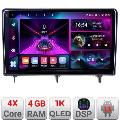 Navigatie Honda Civic 2022- dedicata Android radio gps internet 4+64 InCell Display 1K kit-civic2022+EDT-E210-RK CarStore Technology