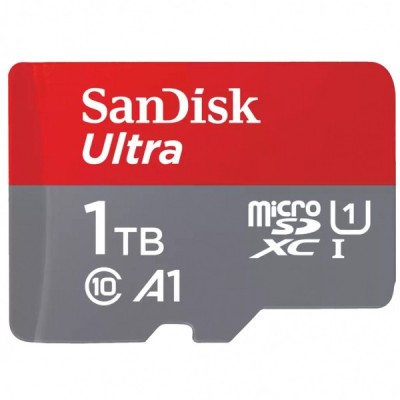 Card Memorie microSDXC SanDisk Ultra Android A1, 1TB, Clasa 10 / UHS-1 U1 SDSQUAC-1T00-GN6MN foto