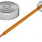 Cablu PVC Portocaliu 10m 60V 0,14mm2
