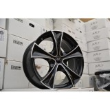 Jante aliaj ART 2508 L 17 inch, finisaj lucios, set cu kit instalare