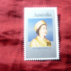 Timbru Australia 1977 - Regina Elisabeta , val. 18c