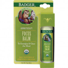 Balsam aromaterapie, Focus Mind, Badger, 17 g foto