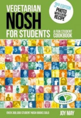 Vegetarian NOSH for Students A Fun Student Cookbook - Photo with Every Recipe - Vegetarian Society Approved foto