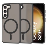 Techsuit - HaloFrost&nbsp;MagSafe Series - Samsung Galaxy S23 Plus - Black