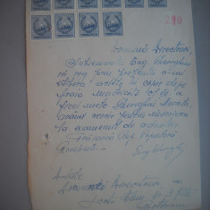 HOPCT DOCUMENT VECHI NR 489 GHERGHIU MARCELA-SCOALA NR 3 FETE BOTOSANI 1949