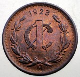 J.400 MEXIC 1 CENTAVO 1923 XF/AUNC