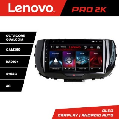 Navigatie Kia Soul 2020- Lenovo Kit-soul 8 core QLED 2K 4+64 360 Android Waze USB Navigatie Internet Youtube Radio CarStore Technology foto
